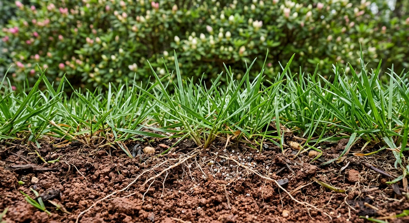 Soil test results guiding spring fertilization timing in Chapel Hill, NC for cool-season grasses like tall fescue