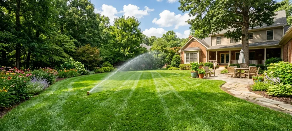 Summer lawn maintenance tips in Hillsborough, NC for healthy grass